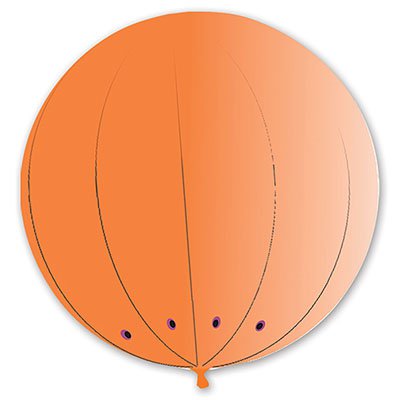 Гигант сфера 2,1 м оранжевый/G 1109-0400