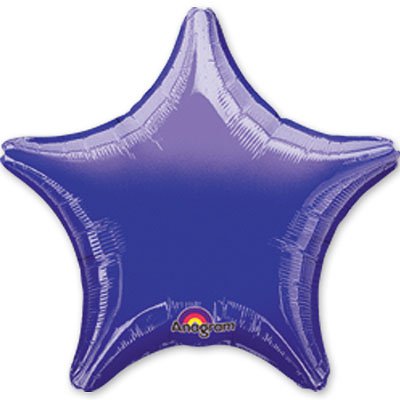 Шарик 19" звезда металлик Purple 1204-0049