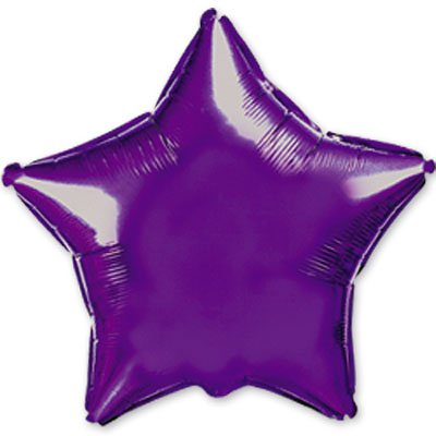 Шарик 18" звезда металлик Violet 1204-0102