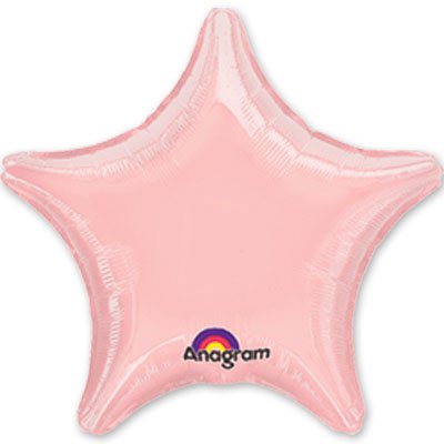 Шарик 19" звезда металлик Pink 1204-0225