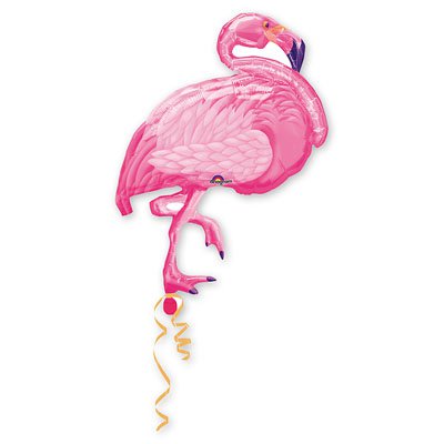 Шар фигура Фламинго розовый 1207-0153
