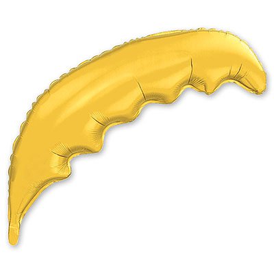 Шар фигура Пальмовая ветвь Золото 1207-0650