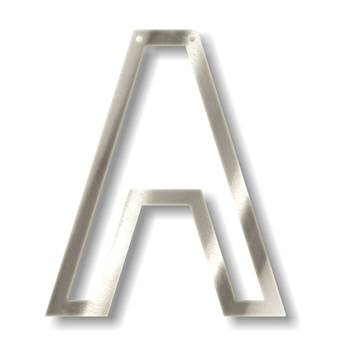 Акриловая подвеска для растяжки A, серебро 135757