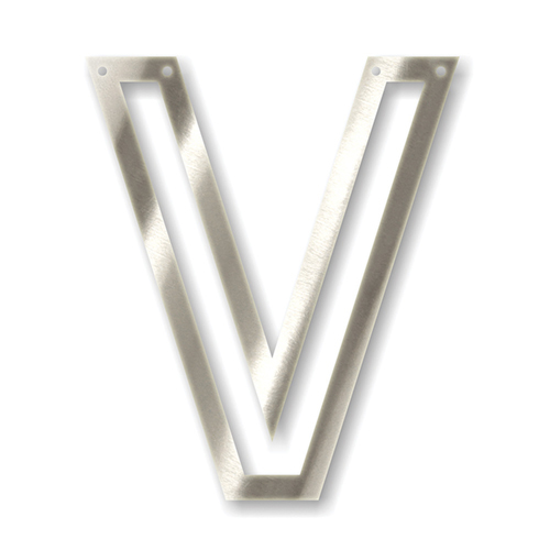 Акриловая подвеска для растяжки V, серебро 136216