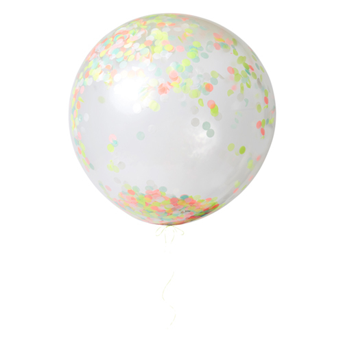 Воздушные шары с конфетти, неон, большие 145774