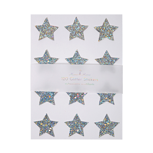 Стикеры "Светящиеся звезды", золото 149887