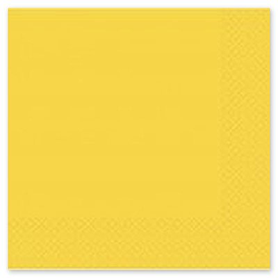 Салфетки Солнечно-Желтые, 33 см 1502-0057