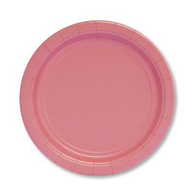 Тарелки нежно-розовые, 17 см 1502-1339