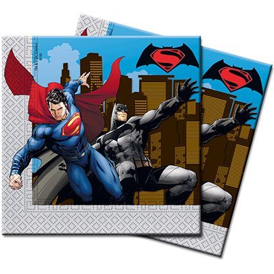 Салфетки Бэтмен Vs Супермен, 20 штук 1502-2198