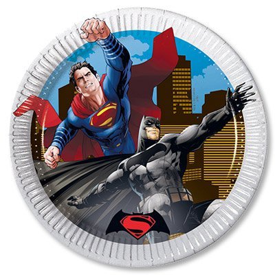 Тарелки малые Бэтмен Vs Супермен, 8 штук 1502-2207