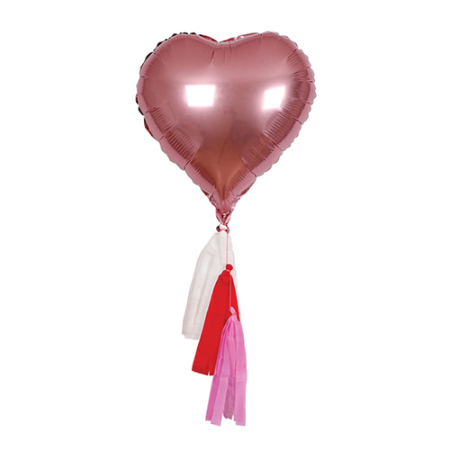 Воздушные шары "Сердце", майлар, 6 шт.. 155098