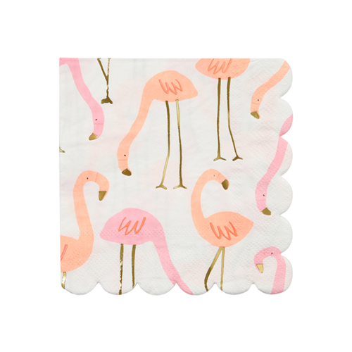 Салфетки "Фламинго", маленькие, 16 шт. 169795