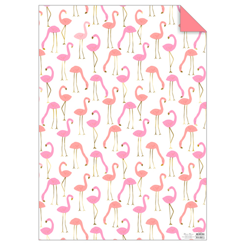 Упаковочная бумага "Фламинго" 173575