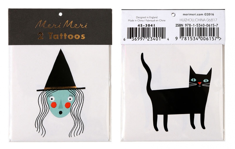 Татуировки «Кот и Ведьма»