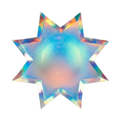 Тарелки восьмиугольные «Блестящие звезды»