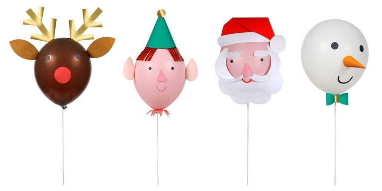 Воздушные шары «Новогодние персонажи»